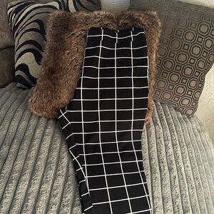 Black & White printed leggings